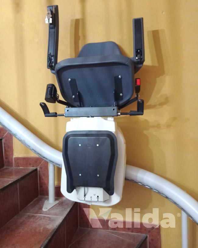 salvaescaleras plegable para subir y bajar escaleras