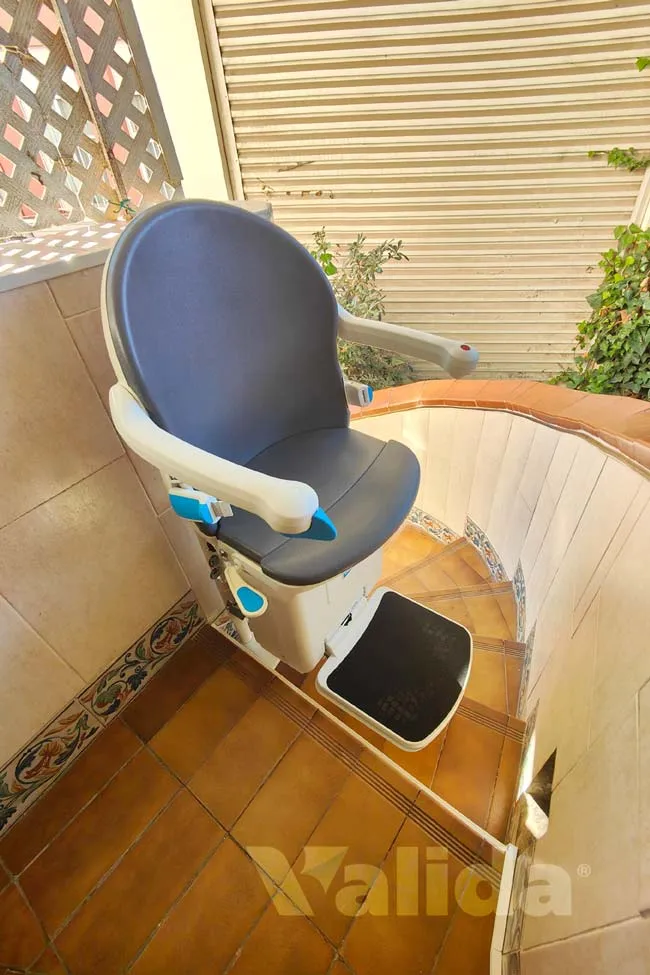silla para subir y bajar escaleras en casa particular