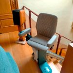 Salvaescaleras en casa particular en Boadilla del Monte