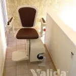 silla elevadora en casa particular para escaleras curvas