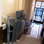 Salvaescaleras en comunidad de vecinos en Barcelona