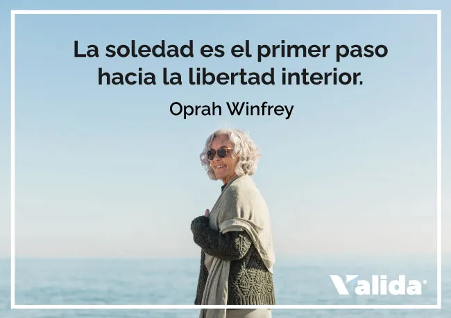 Frases sobre la soledad en adultos mayores.