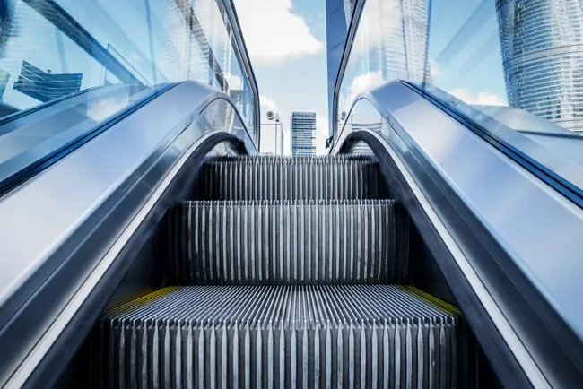 Escaleras mecánicas en casa