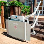 Plataforma plegable en exterior en Xàbia